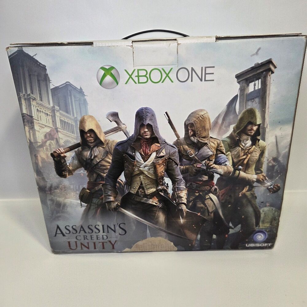 Xbox One 500GB console Assassin's Creed Unity Bundle box only